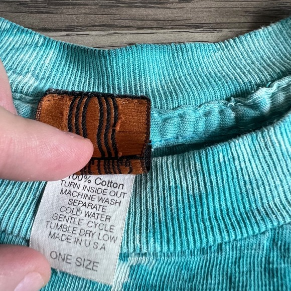 VTG Floral T Shirt Fits Medium Thrashed Single Stitch Distressed 90s Made in USA - Picture 5 of 10